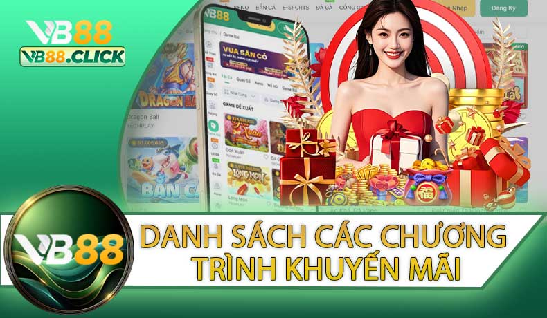 Danh Sách Các Chương Trình Khuyến Mãi